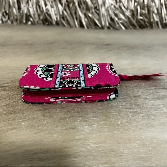 VERA BRADLEY Cupcake Pink 2009 IPod Tech Jewlery Case Pink Green Travel Y2K - Picture 7 of 10